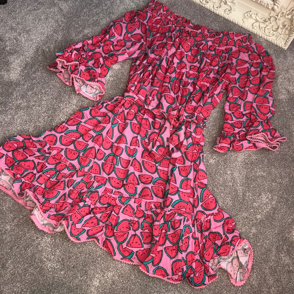 Watermelon Print Dress size M NWT